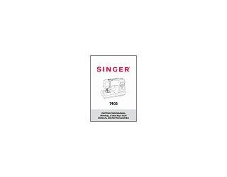 Singer Sewing Model 7468 Manual
