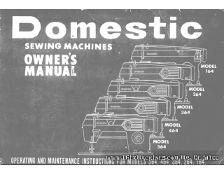 domestic_564_464_964_264_164_sewing_manual_cover_page
